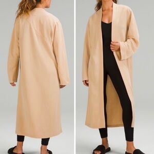 RARE Lululemon Lightweight High-Low Wrap Pecan Tan size Size L